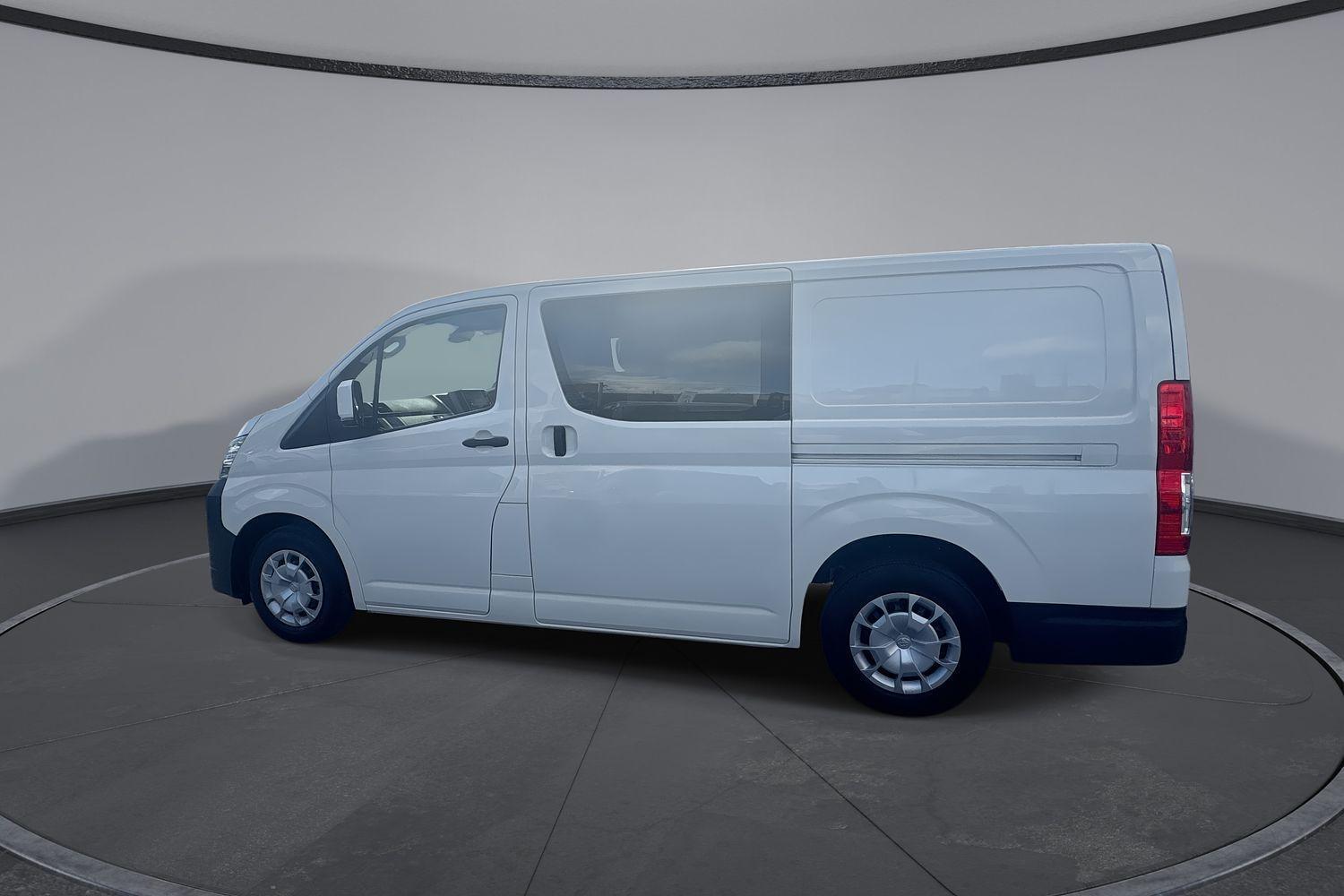2021 Toyota Hiace LWB in White