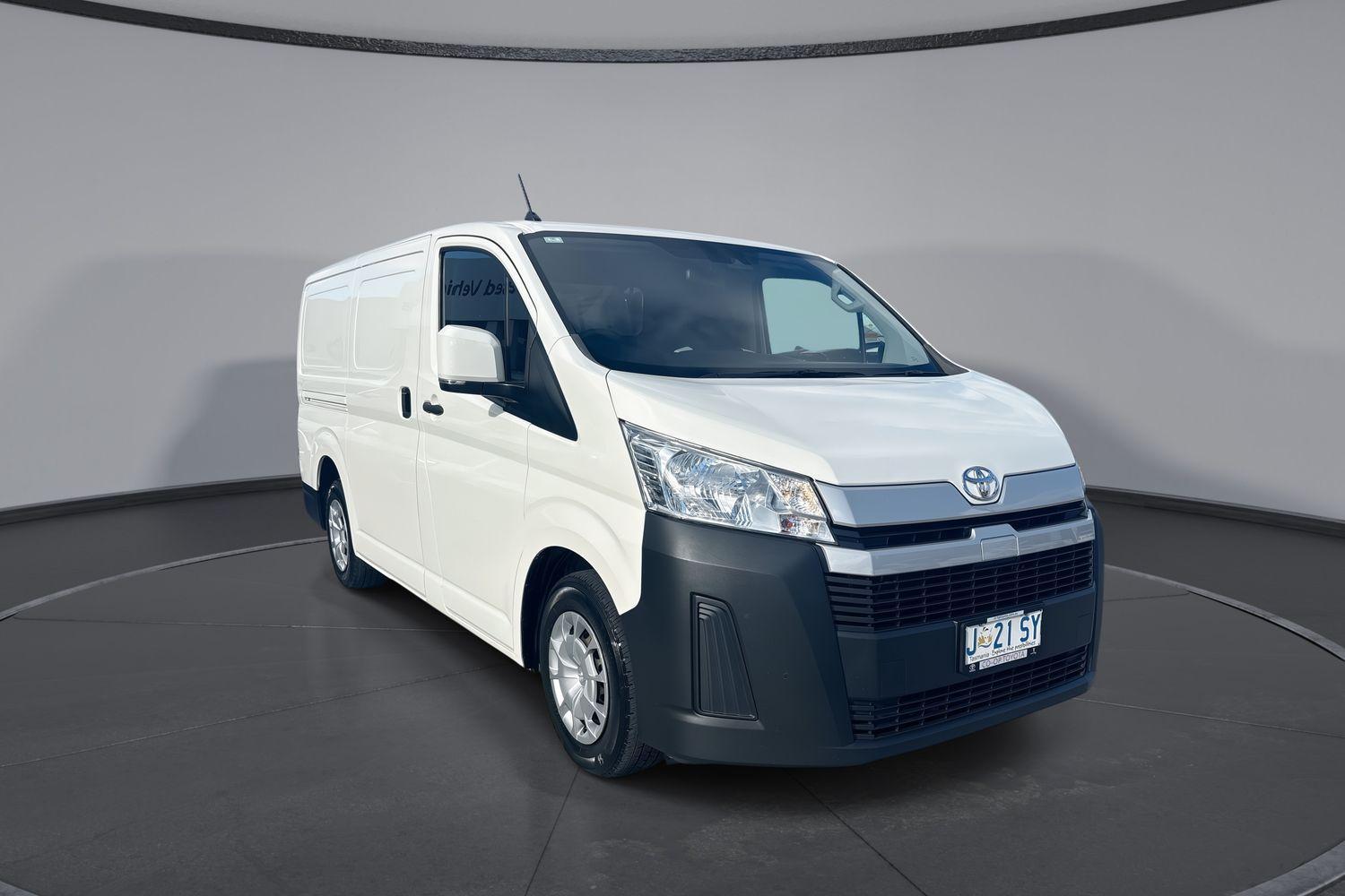 2021 Toyota Hiace LWB in White
