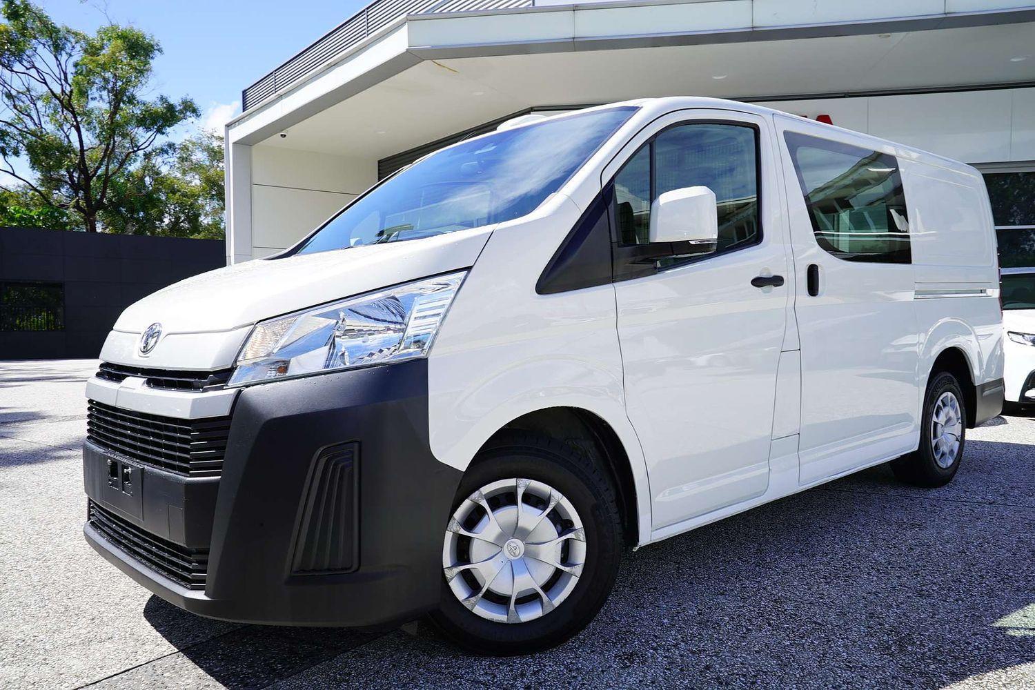 2021 Toyota Hiace LWB in White