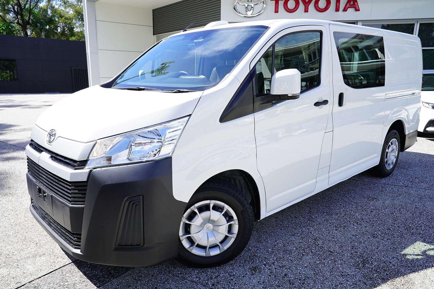 2021 Toyota Hiace LWB in White