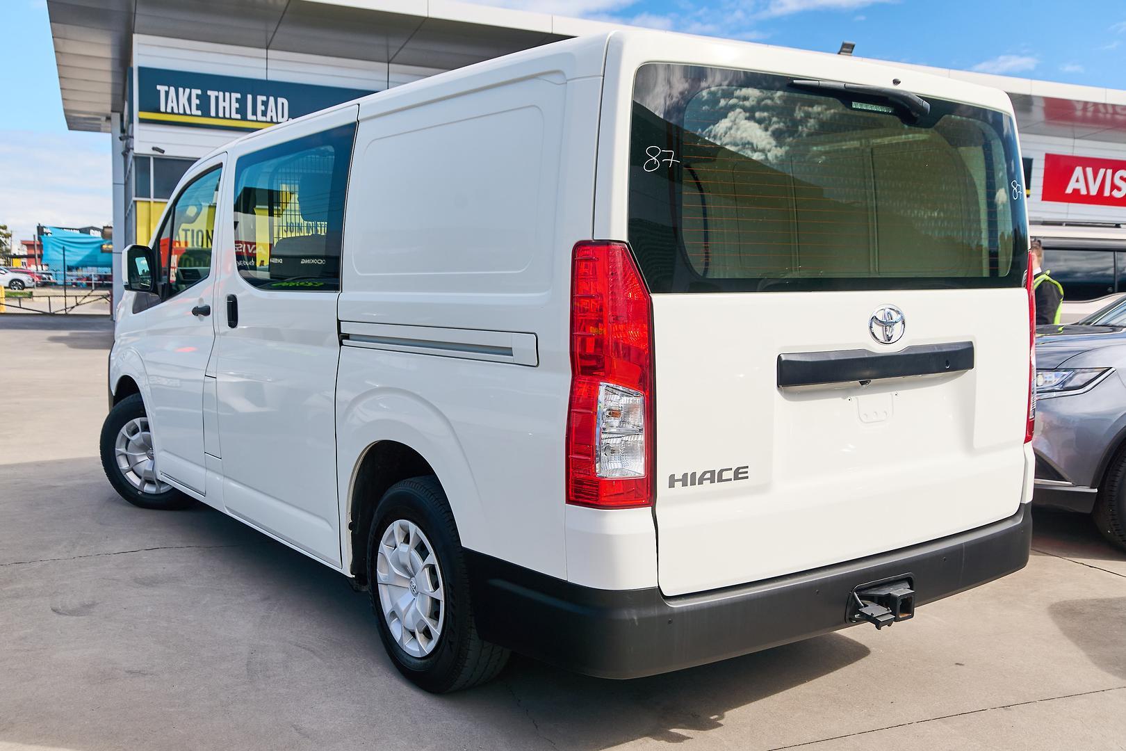 2022 Toyota Hiace LWB in White