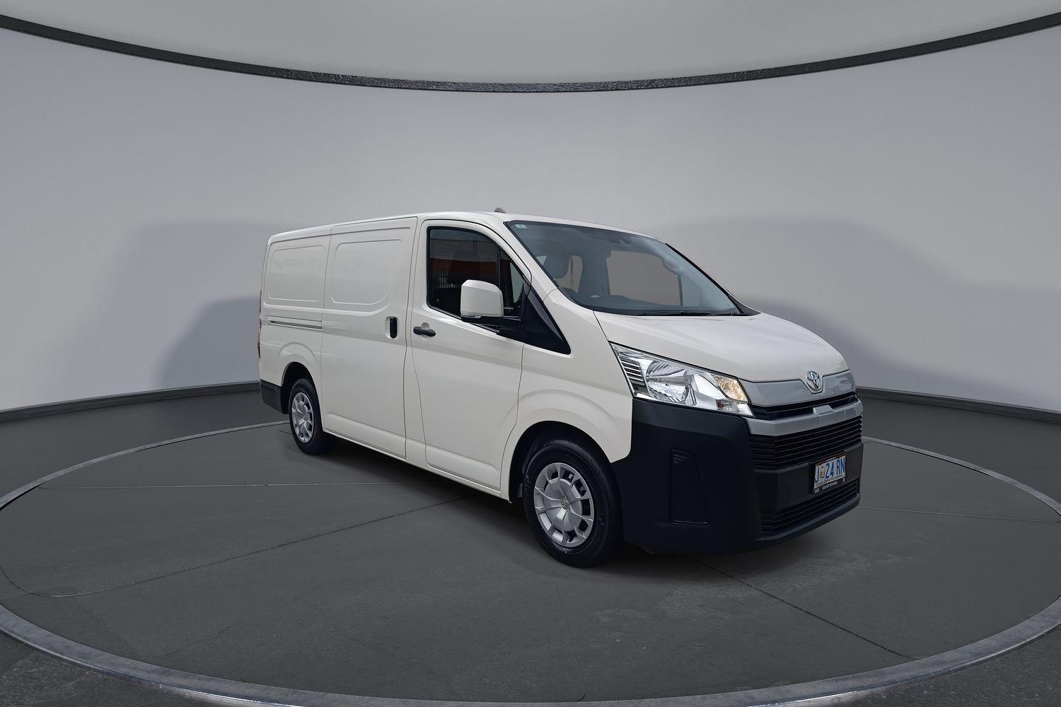 2021 Toyota Hiace LWB in White