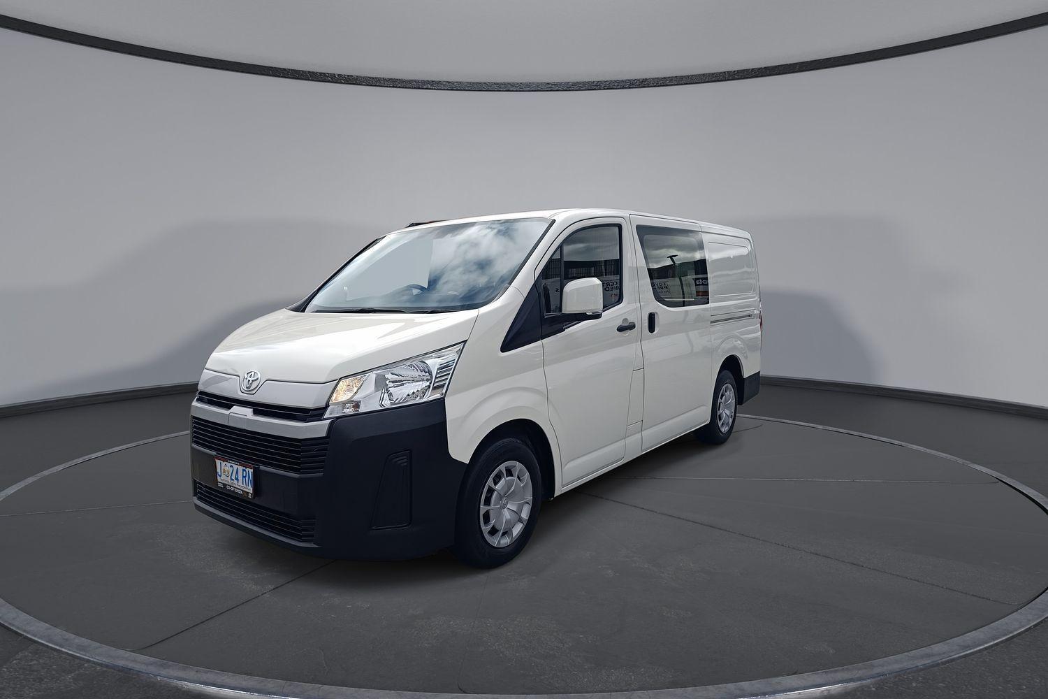 2021 Toyota Hiace LWB in White