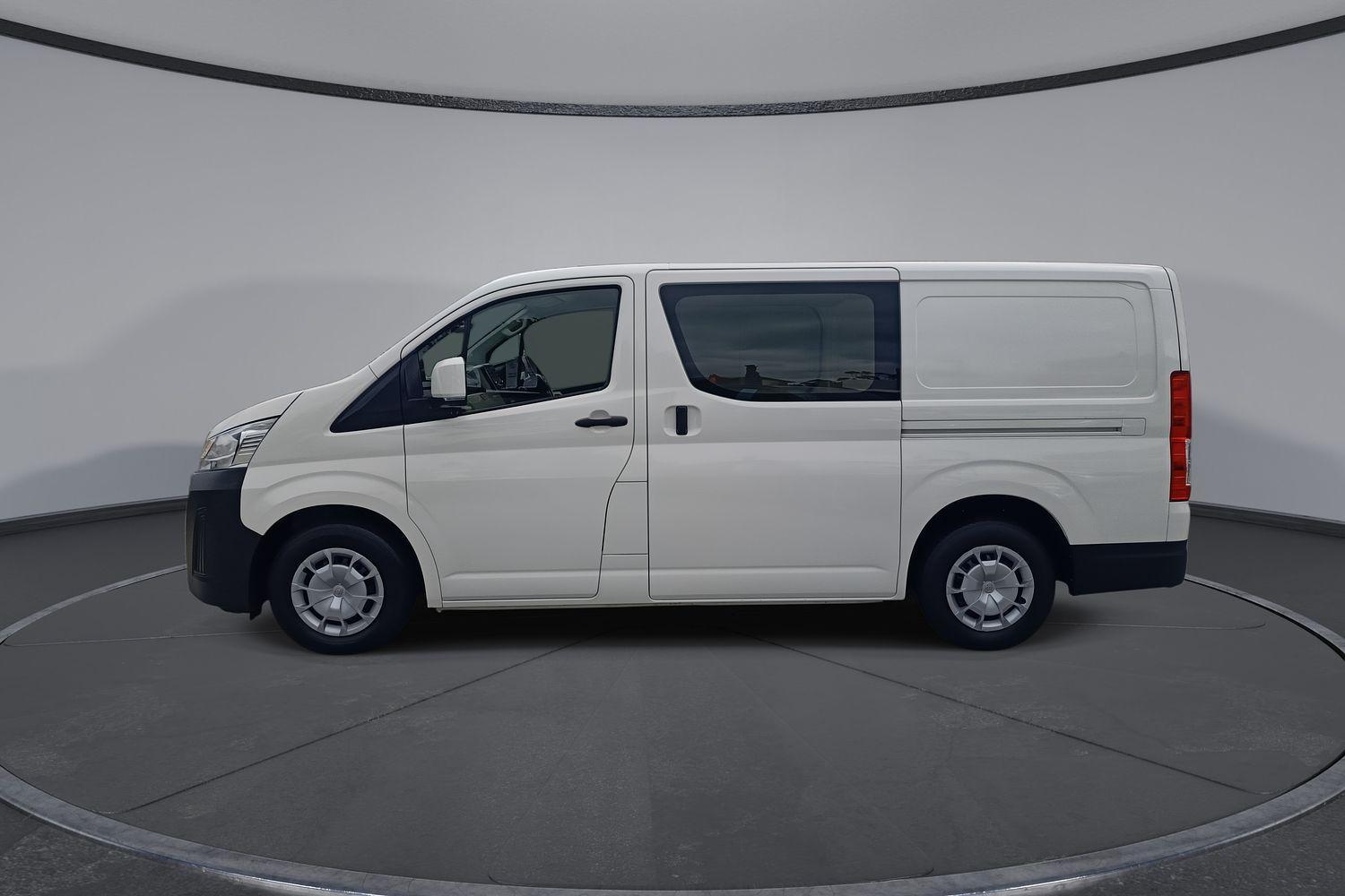 2021 Toyota Hiace LWB in White