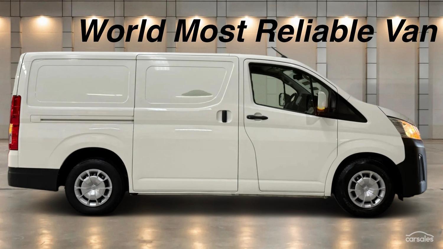 2022 Toyota Hiace LWB in White