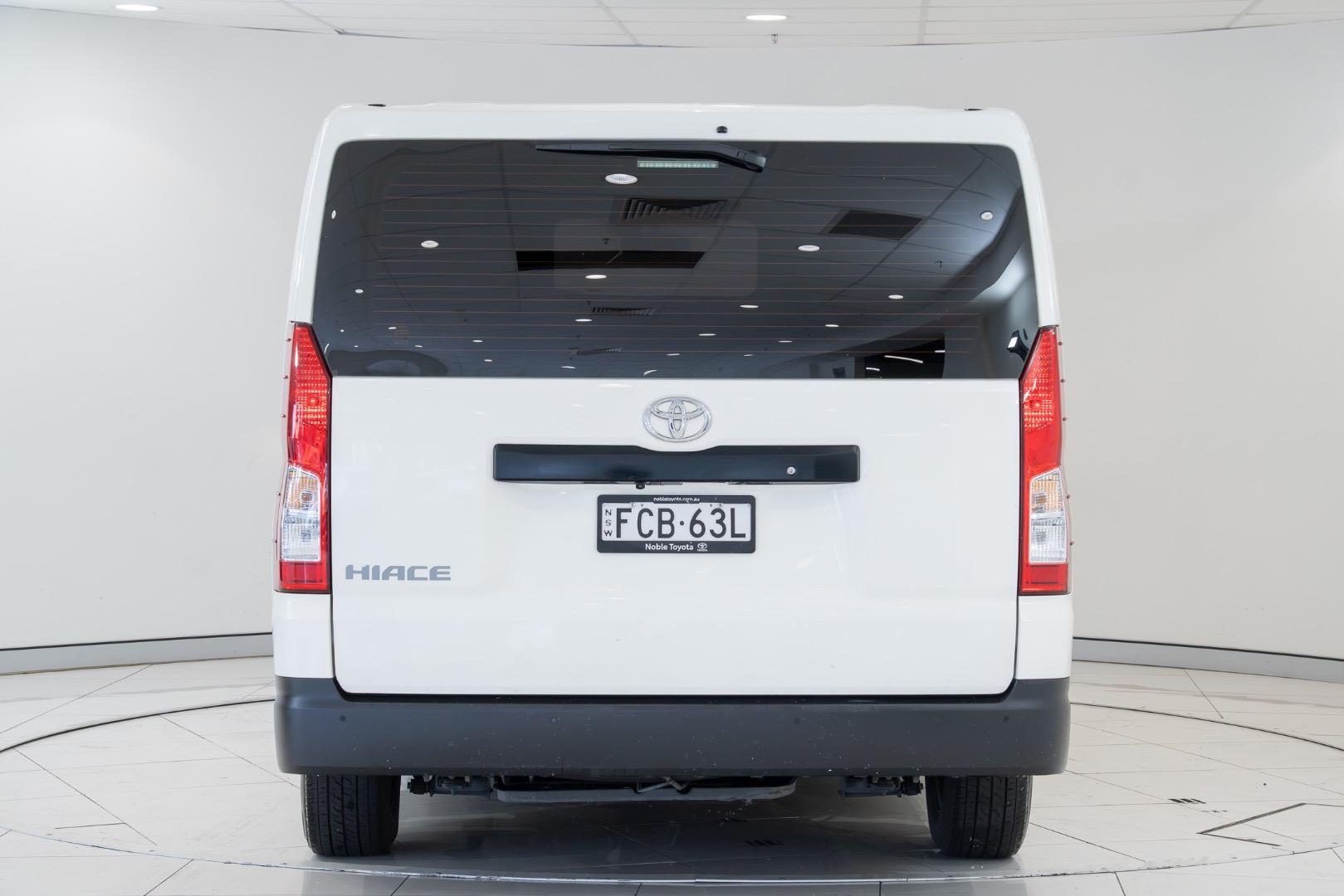 2023 Toyota Hiace LWB in White