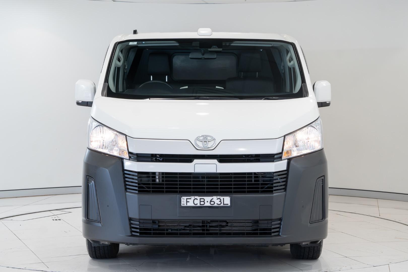 2023 Toyota Hiace LWB in White
