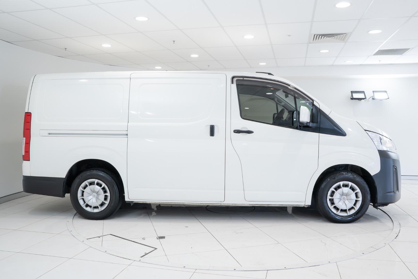 2023 Toyota Hiace LWB in White
