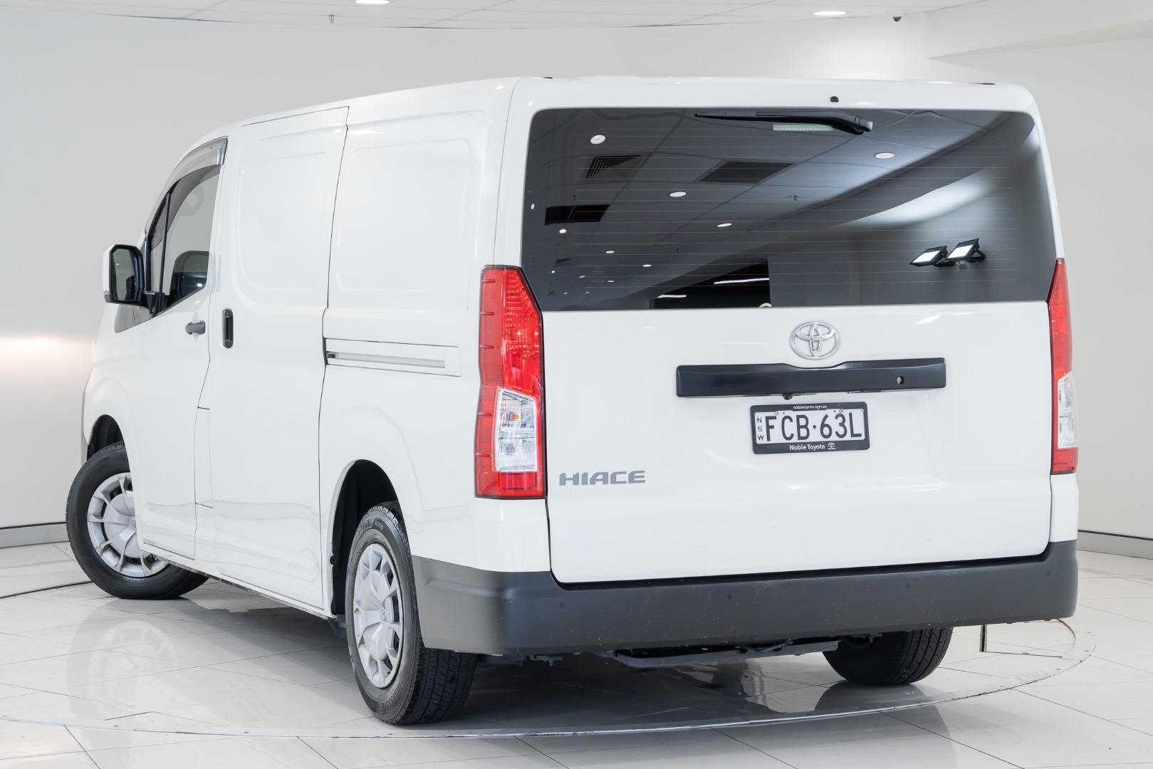 2023 Toyota Hiace LWB in White