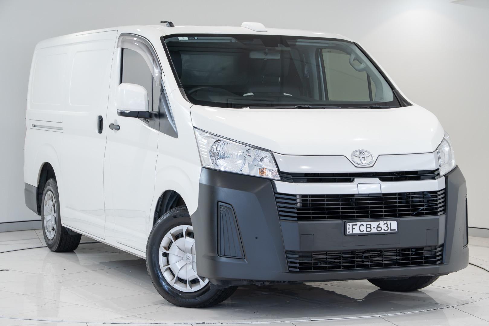 2023 Toyota Hiace LWB in White