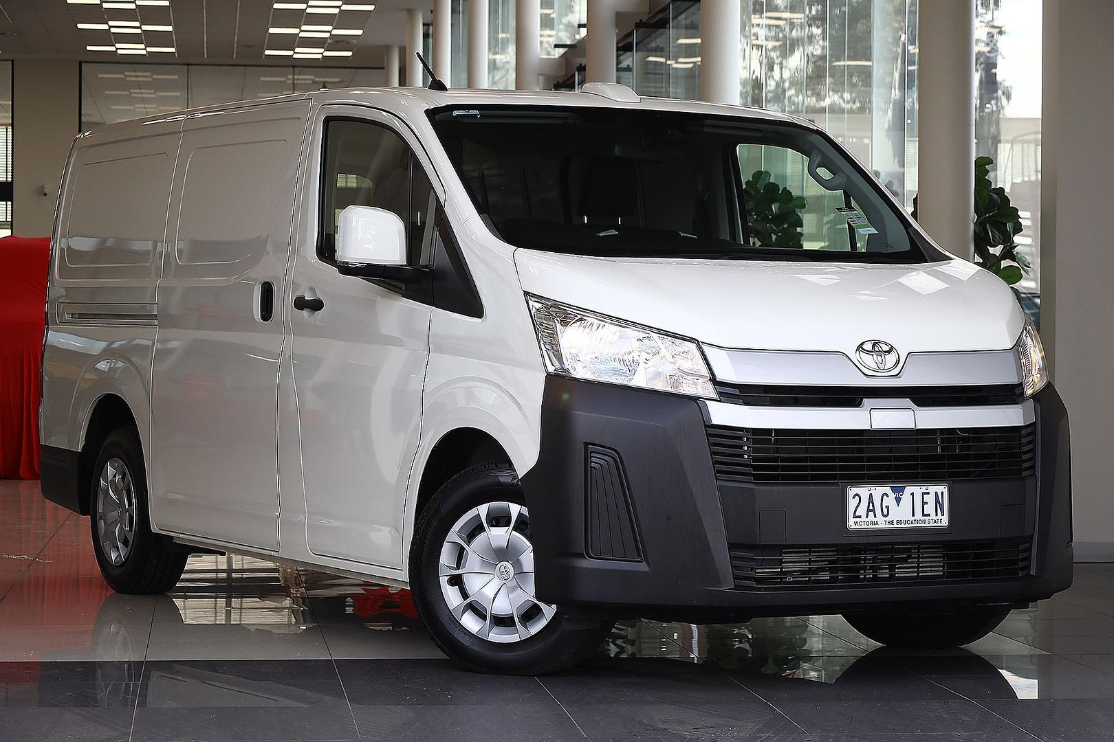 2024 Toyota Hiace LWB in White