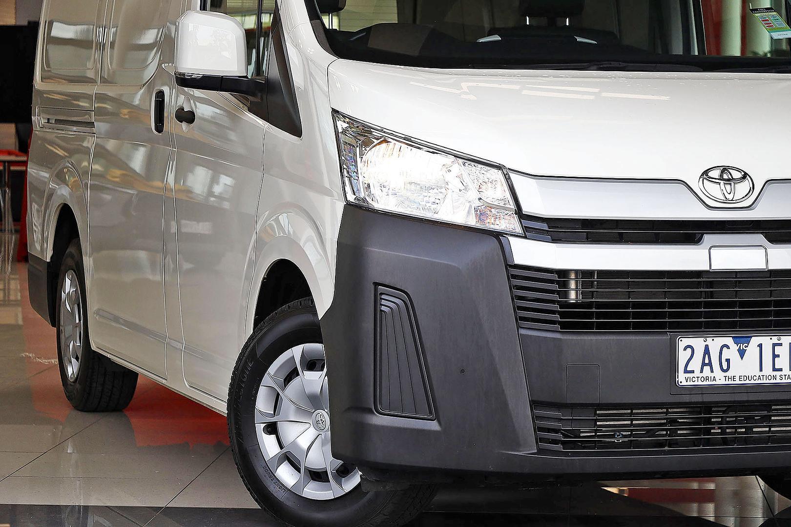 2024 Toyota Hiace LWB in White