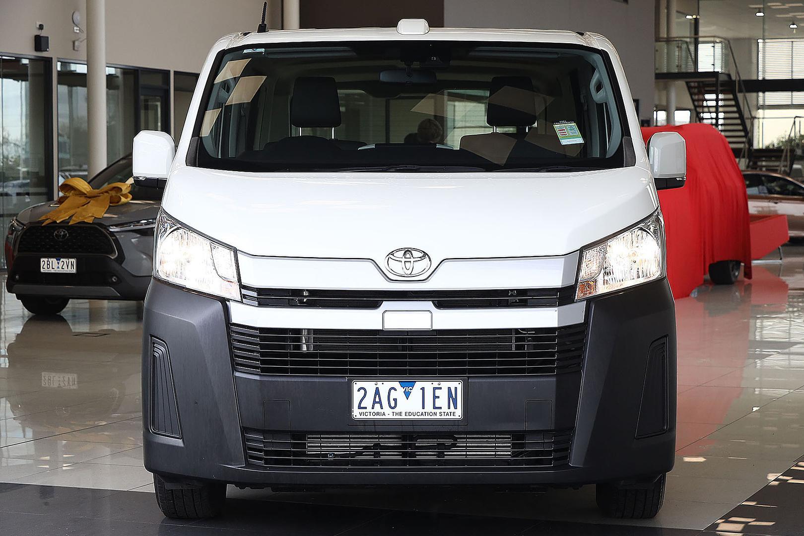 2024 Toyota Hiace LWB in White