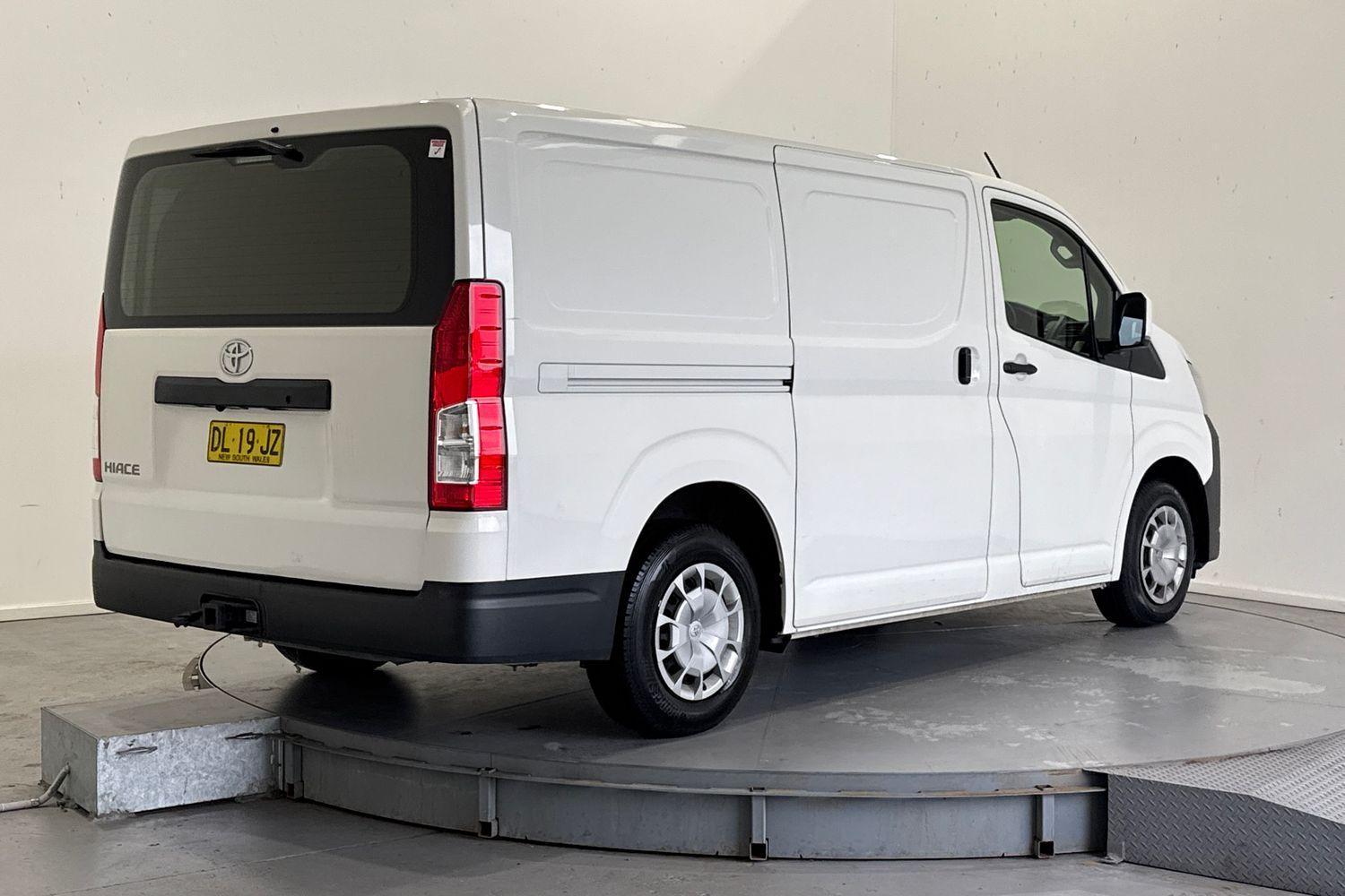 2024 Toyota Hiace LWB in White