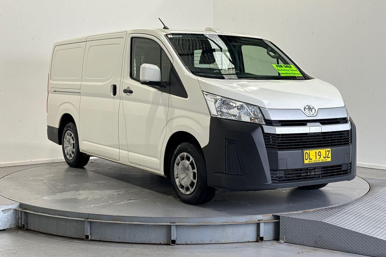 2024 Toyota Hiace LWB in White