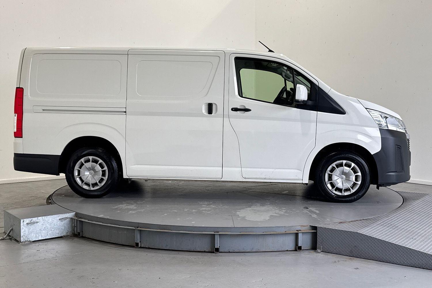 2024 Toyota Hiace LWB in White