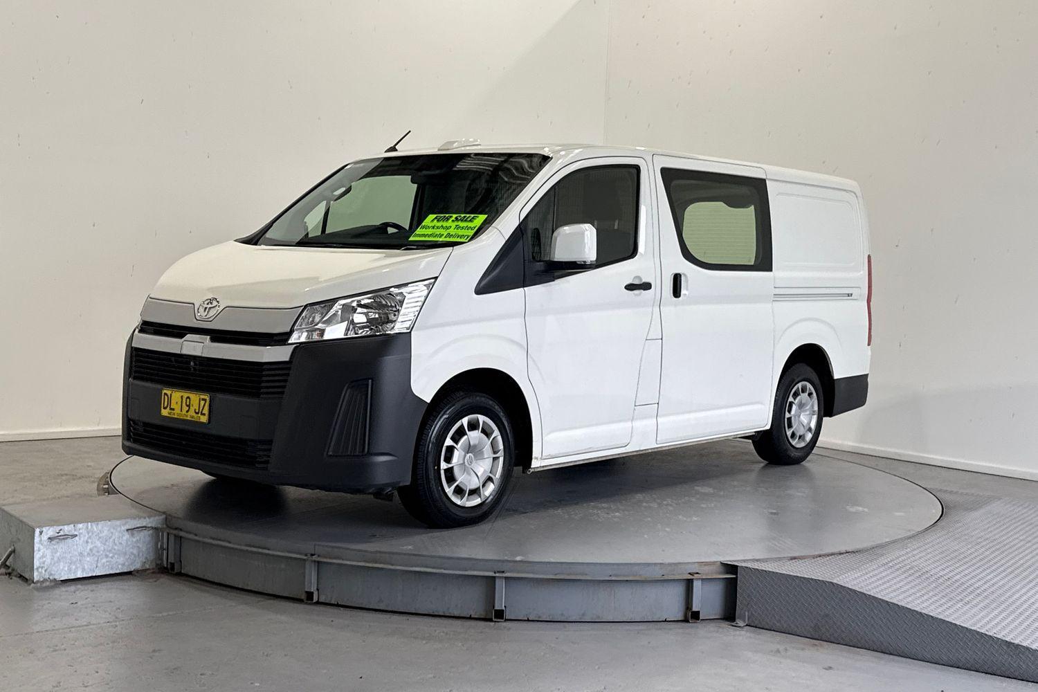 2024 Toyota Hiace LWB in White