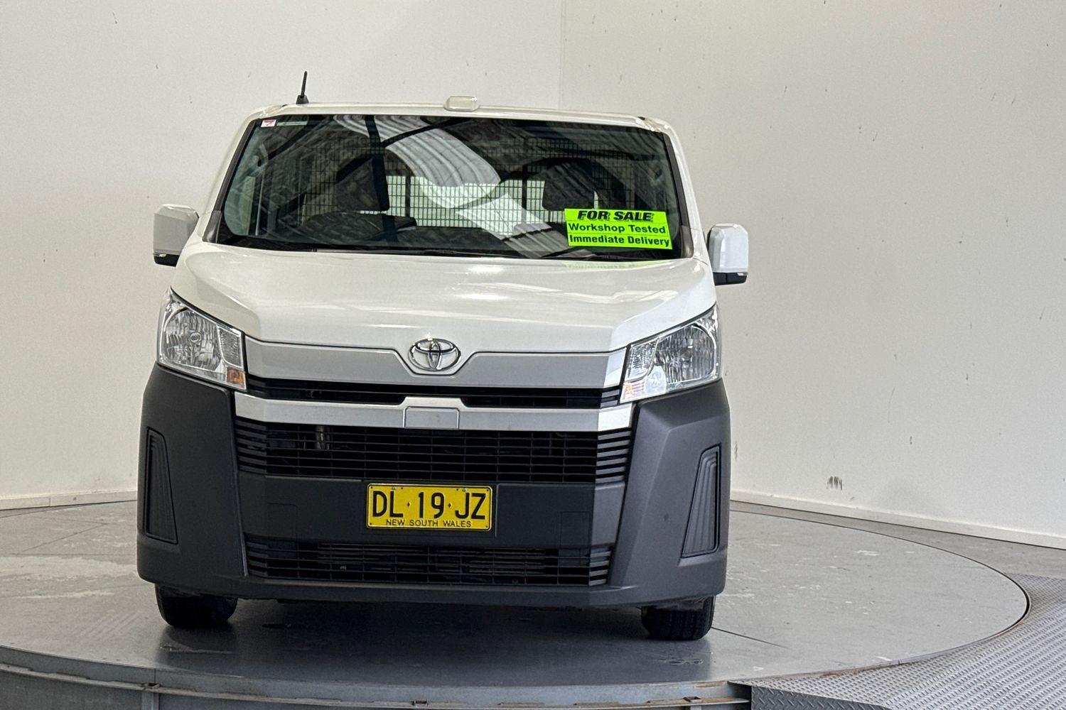 2024 Toyota Hiace LWB in White