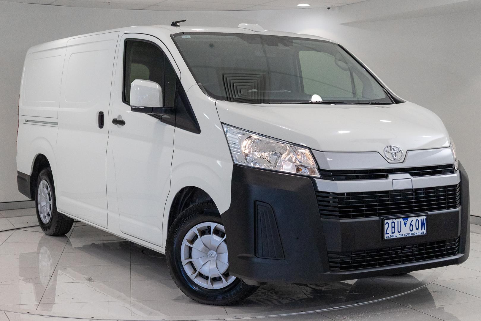 2024 Toyota Hiace LWB in White