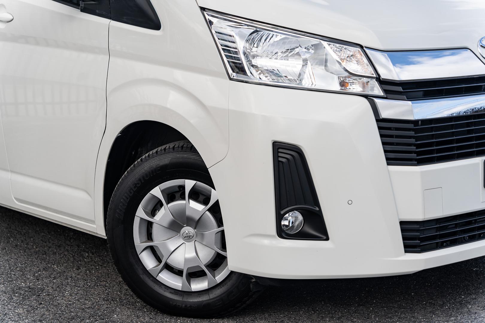 2025 Toyota Hiace LWB in White
