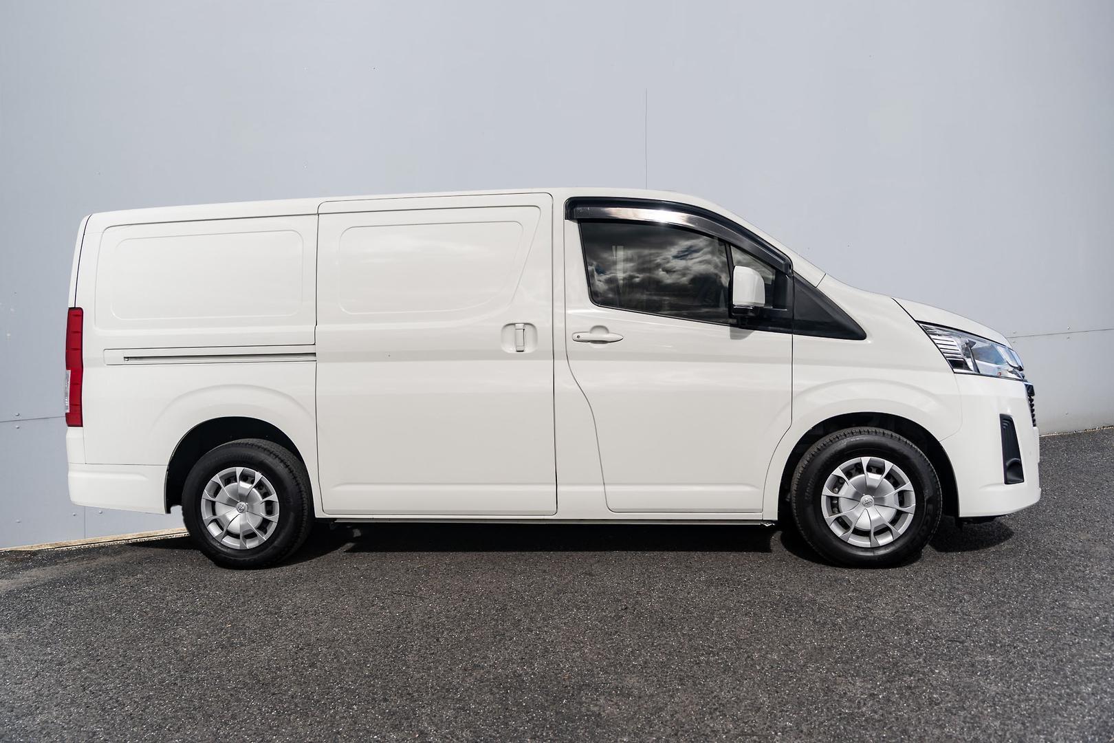 2025 Toyota Hiace LWB in White