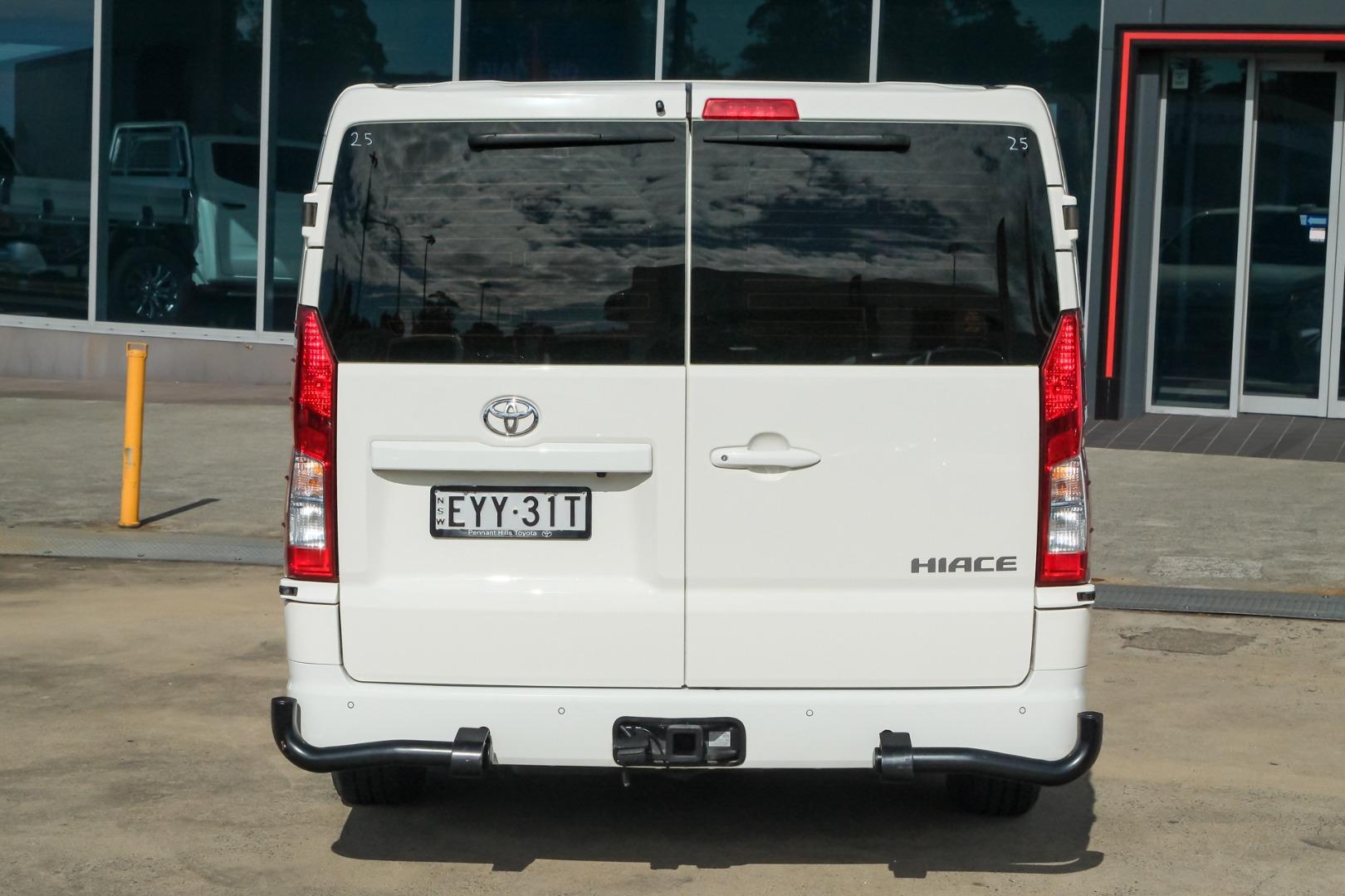 2023 Toyota Hiace LWB in White