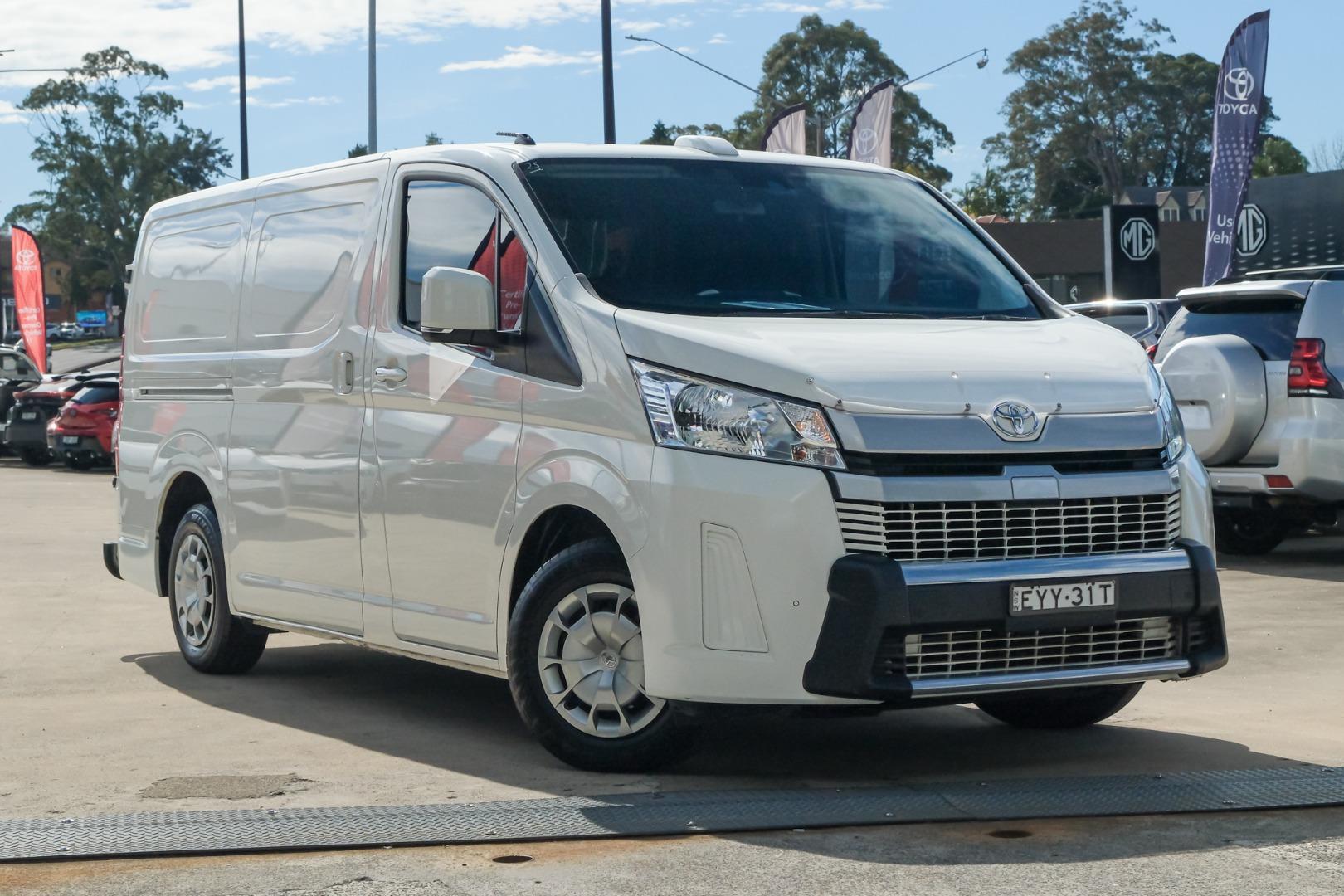 2023 Toyota Hiace LWB in White