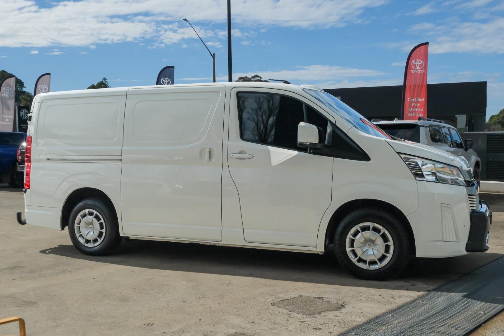 2023 Toyota Hiace LWB in White