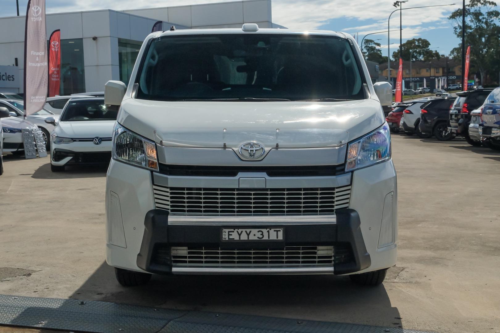 2023 Toyota Hiace LWB in White