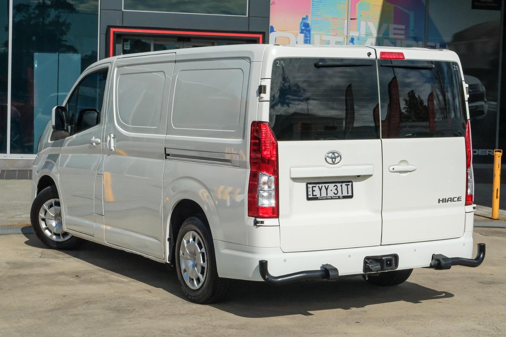 2023 Toyota Hiace LWB in White