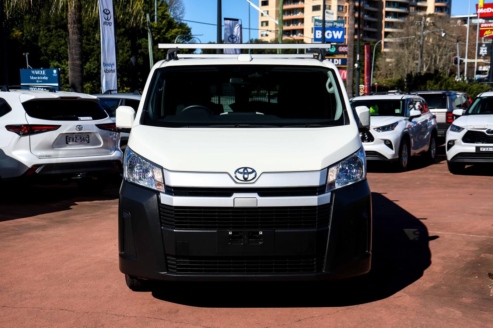2025 Toyota Hiace LWB in White