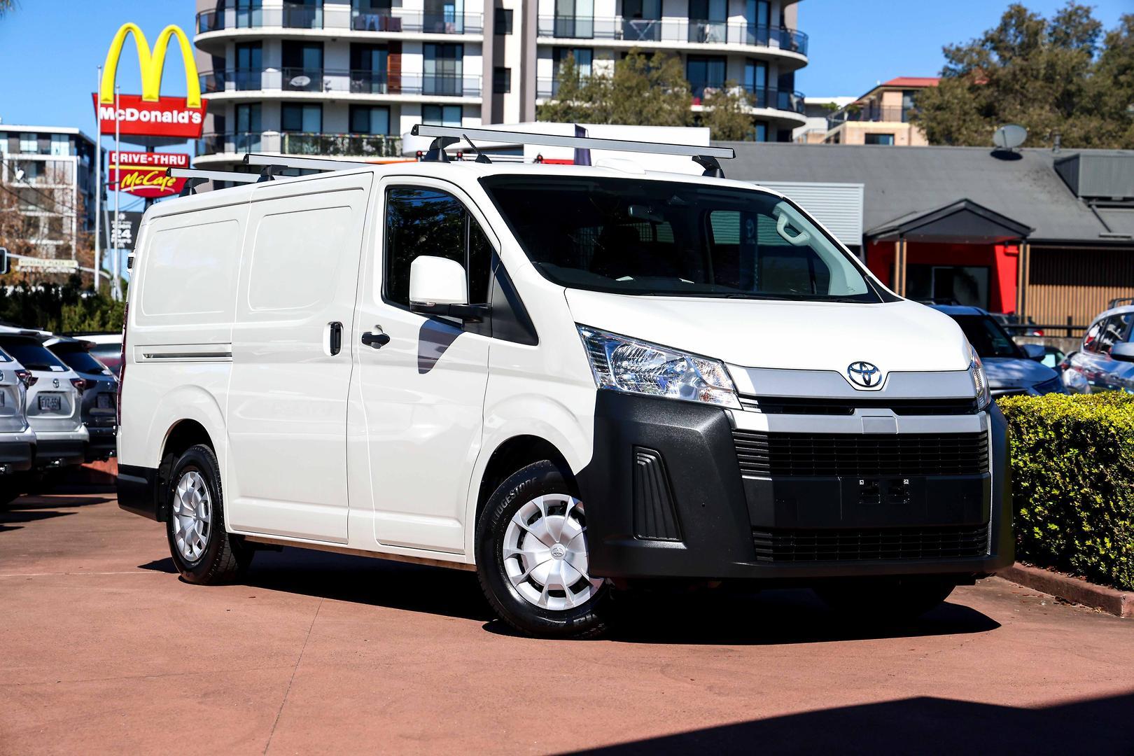 2025 Toyota Hiace LWB in White