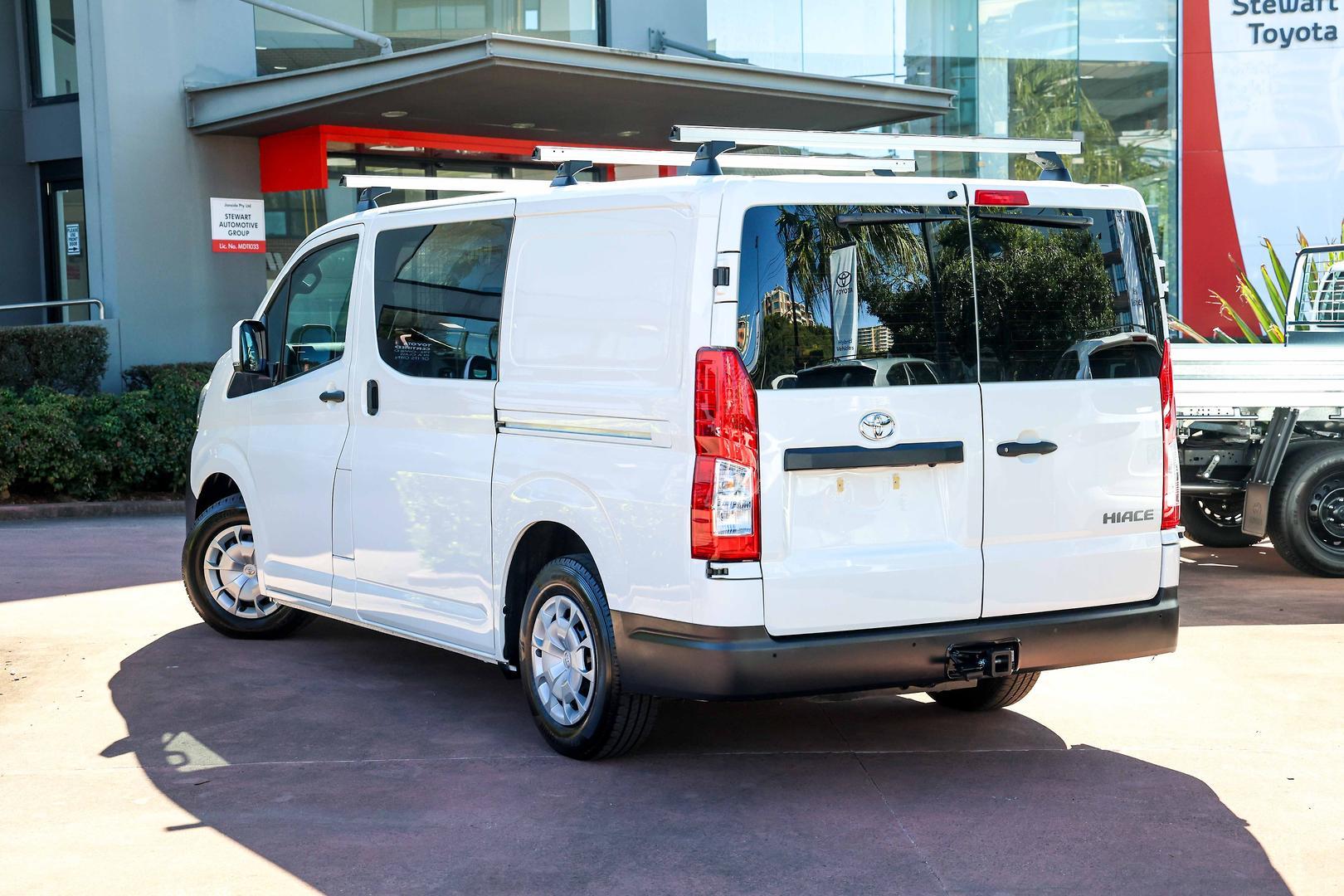 2025 Toyota Hiace LWB in White
