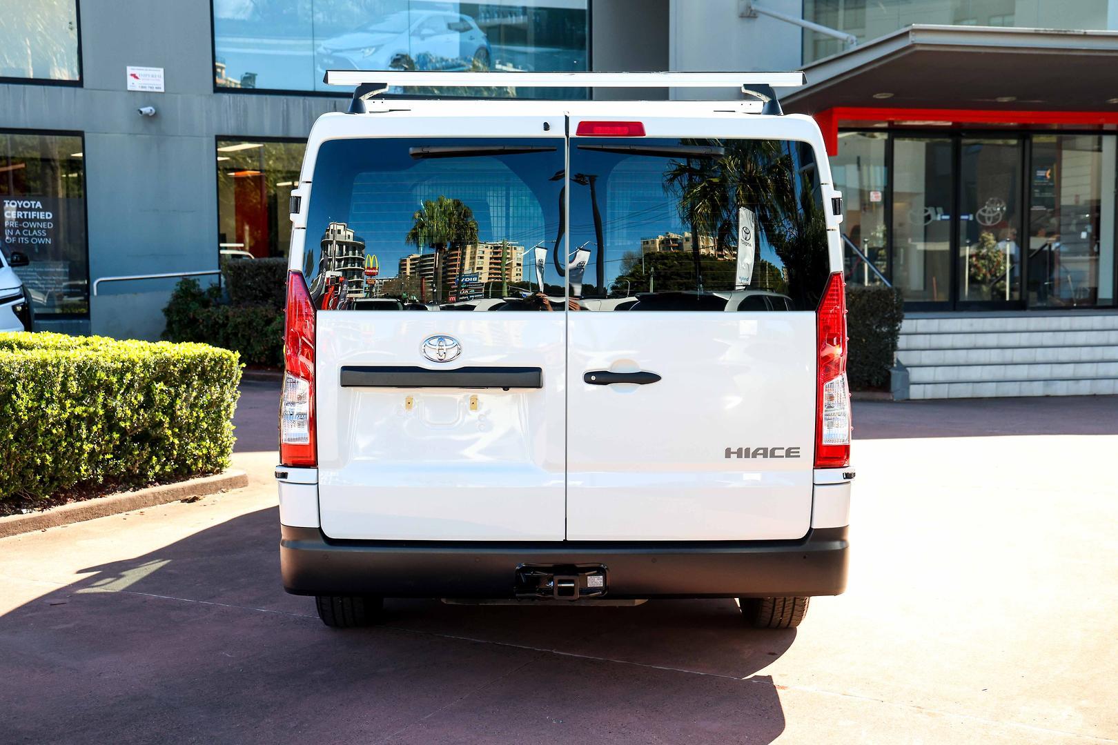 2025 Toyota Hiace LWB in White