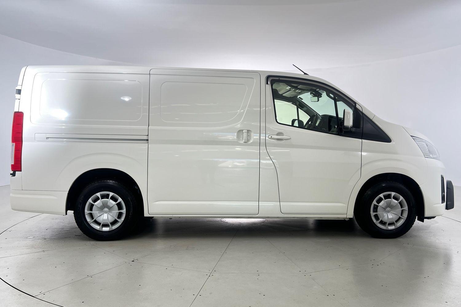 2024 Toyota Hiace LWB in White