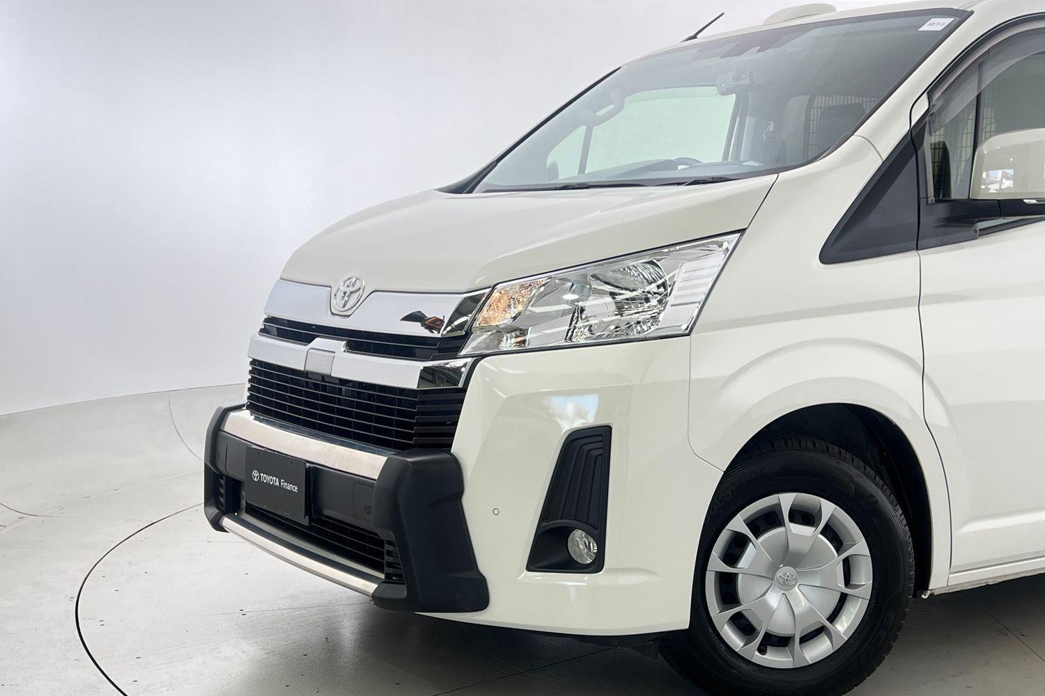 2024 Toyota Hiace LWB in White