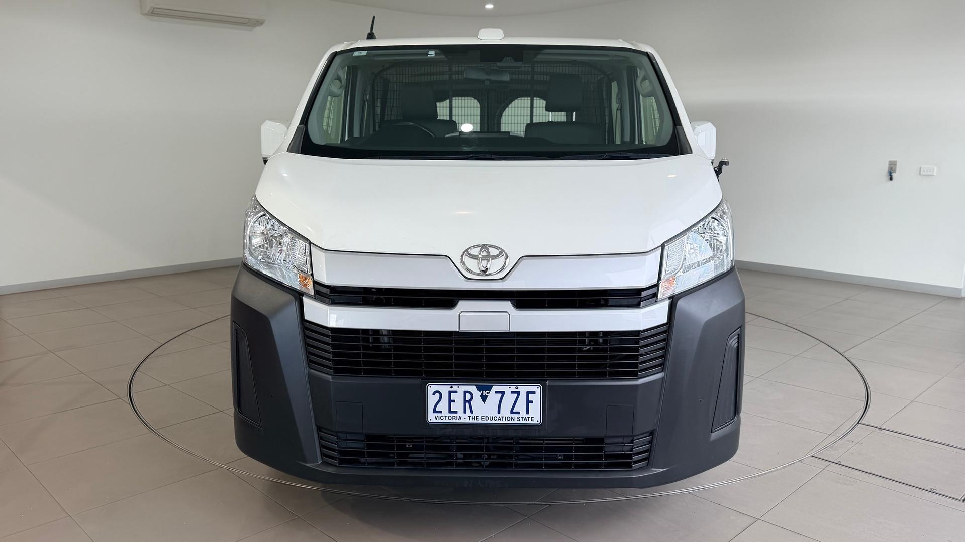 2022 Toyota Hiace LWB in White