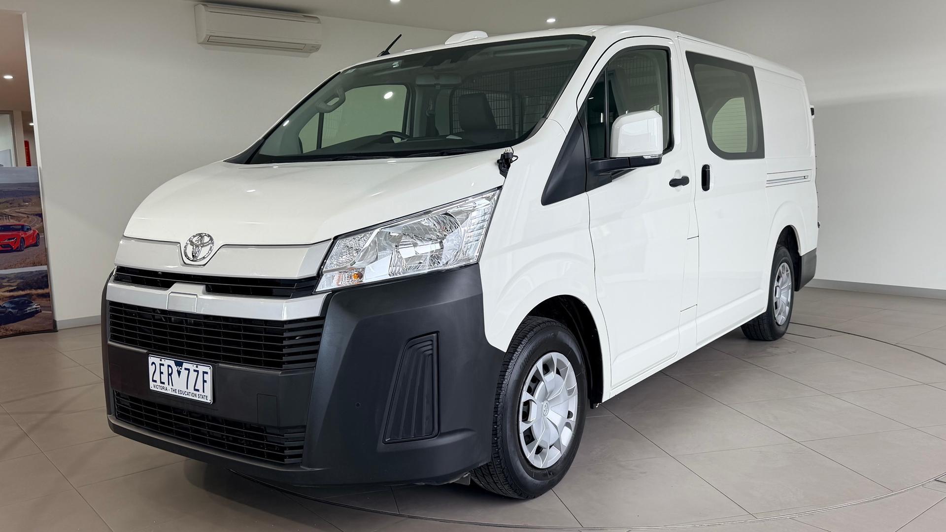 2022 Toyota Hiace LWB in White