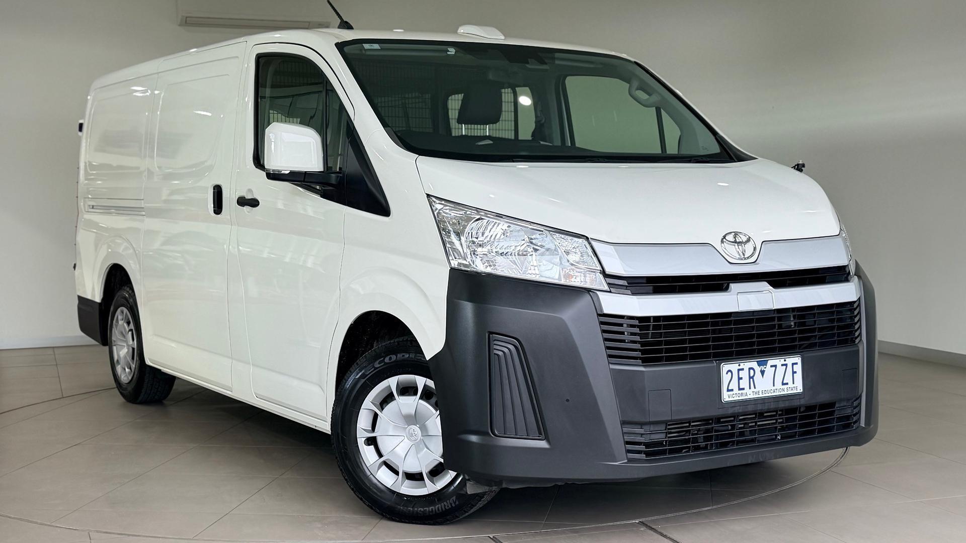 2022 Toyota Hiace LWB in White