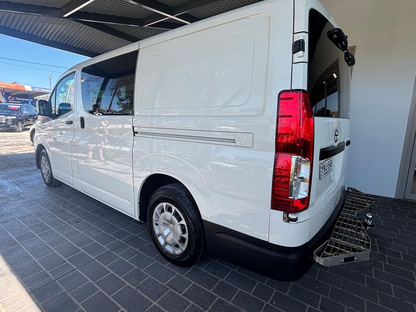 2022 Toyota Hiace LWB in White