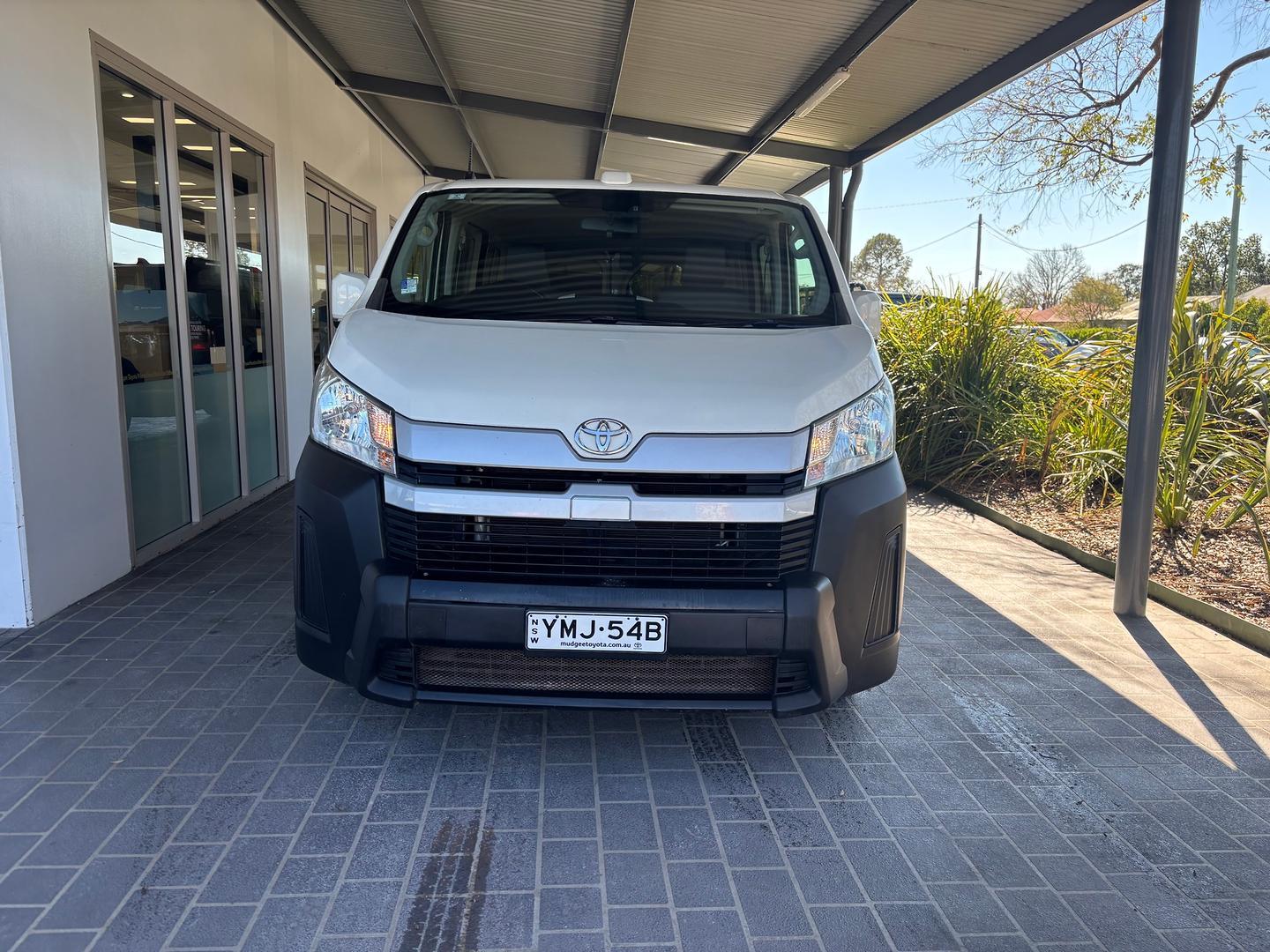 2022 Toyota Hiace LWB in White