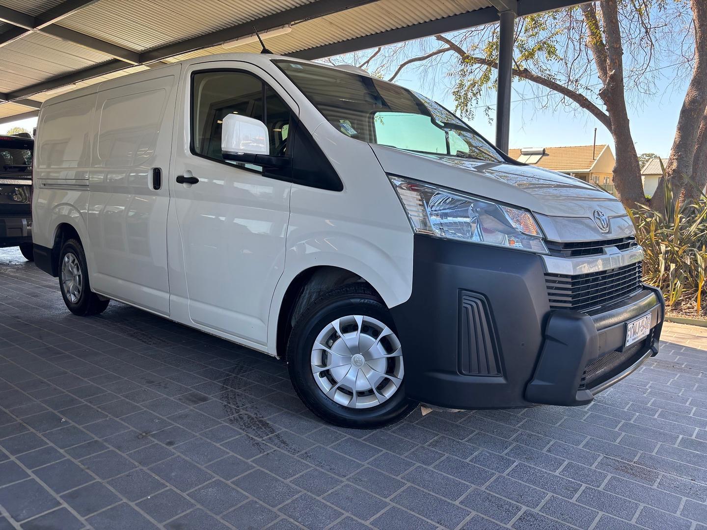 2022 Toyota Hiace LWB in White