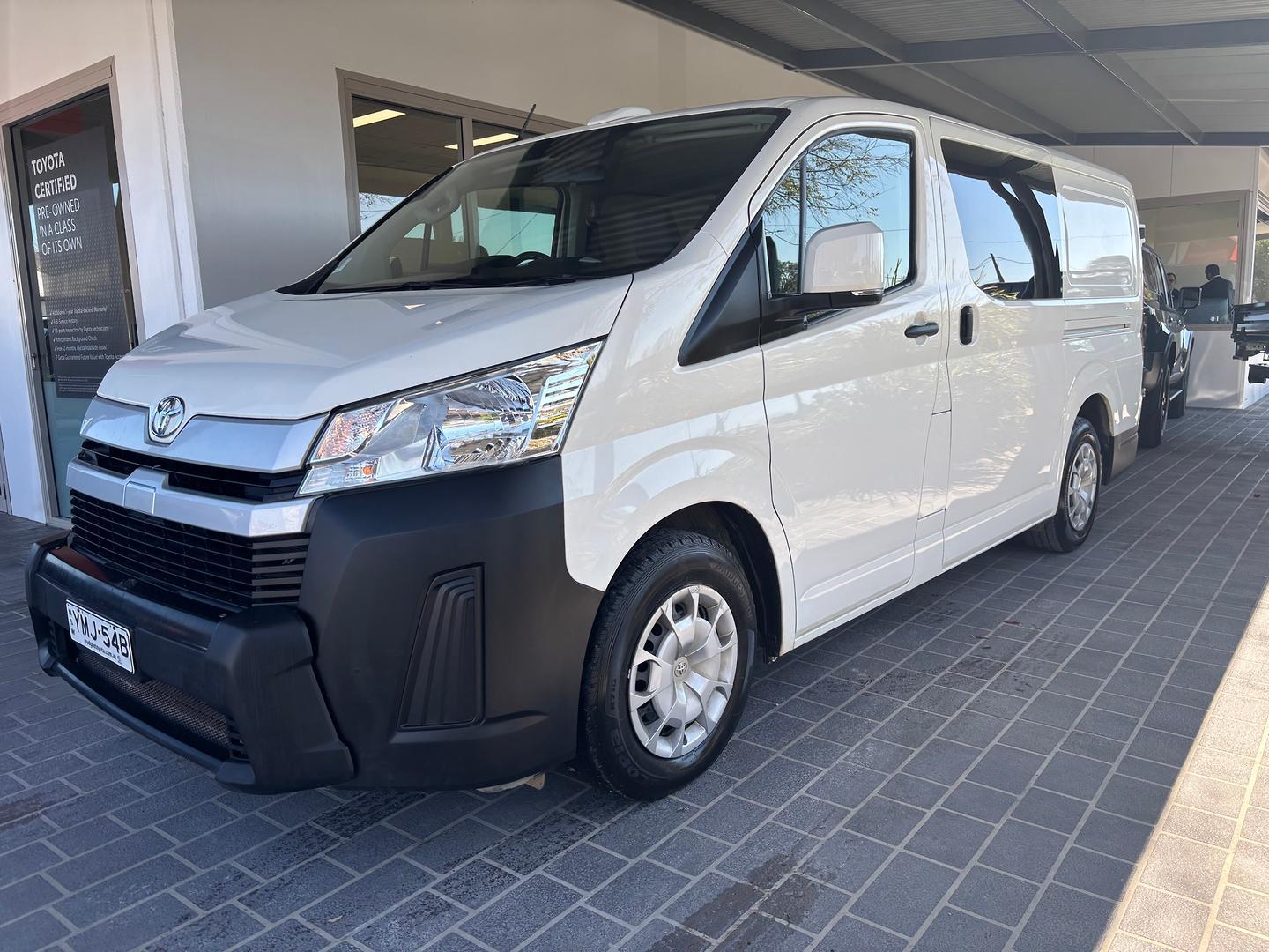 2022 Toyota Hiace LWB in White
