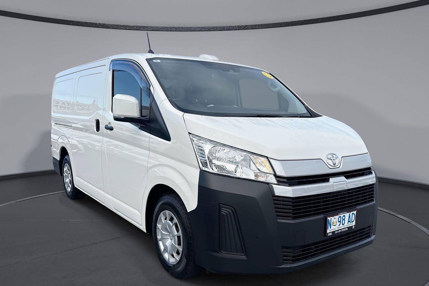 2022 Toyota Hiace LWB in White
