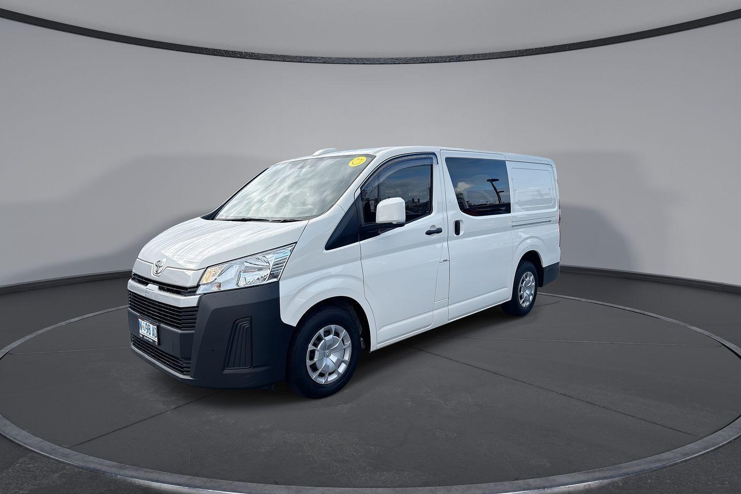 2022 Toyota Hiace LWB in White