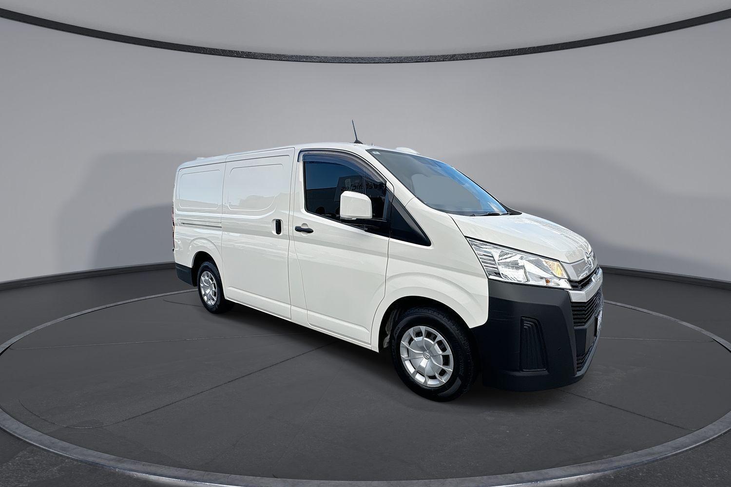 2022 Toyota Hiace LWB in White