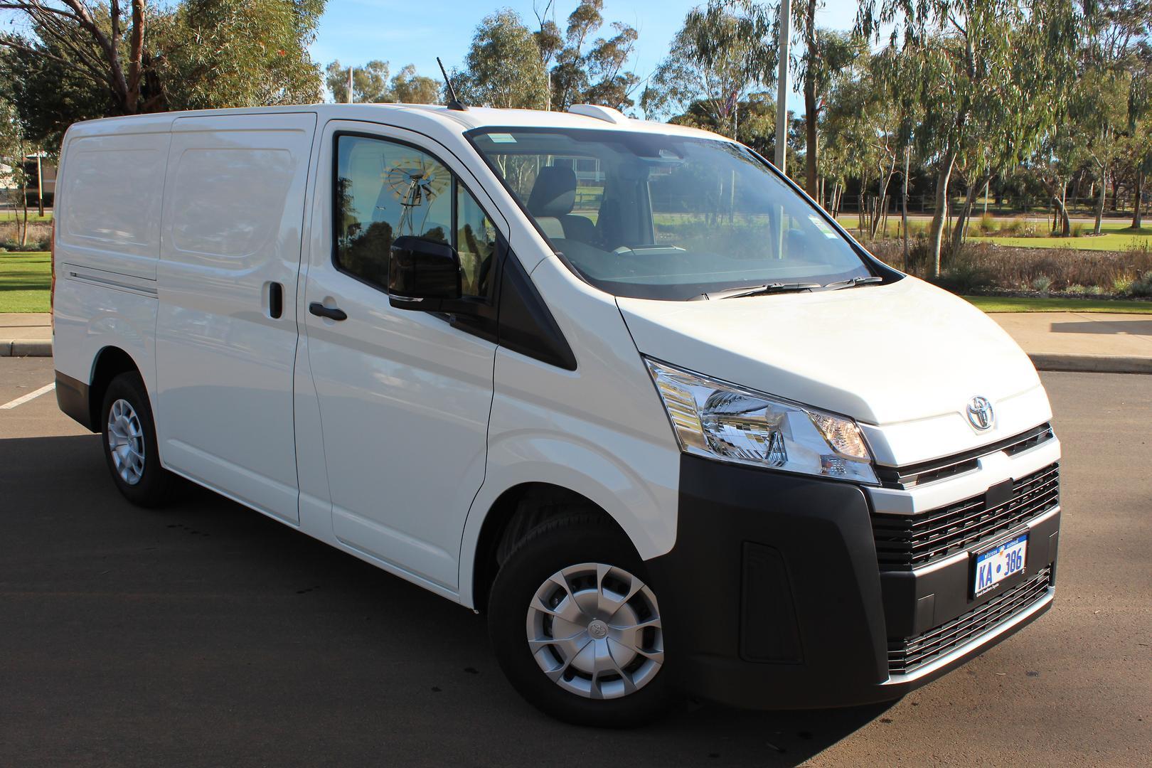 2025 Toyota Hiace LWB in White