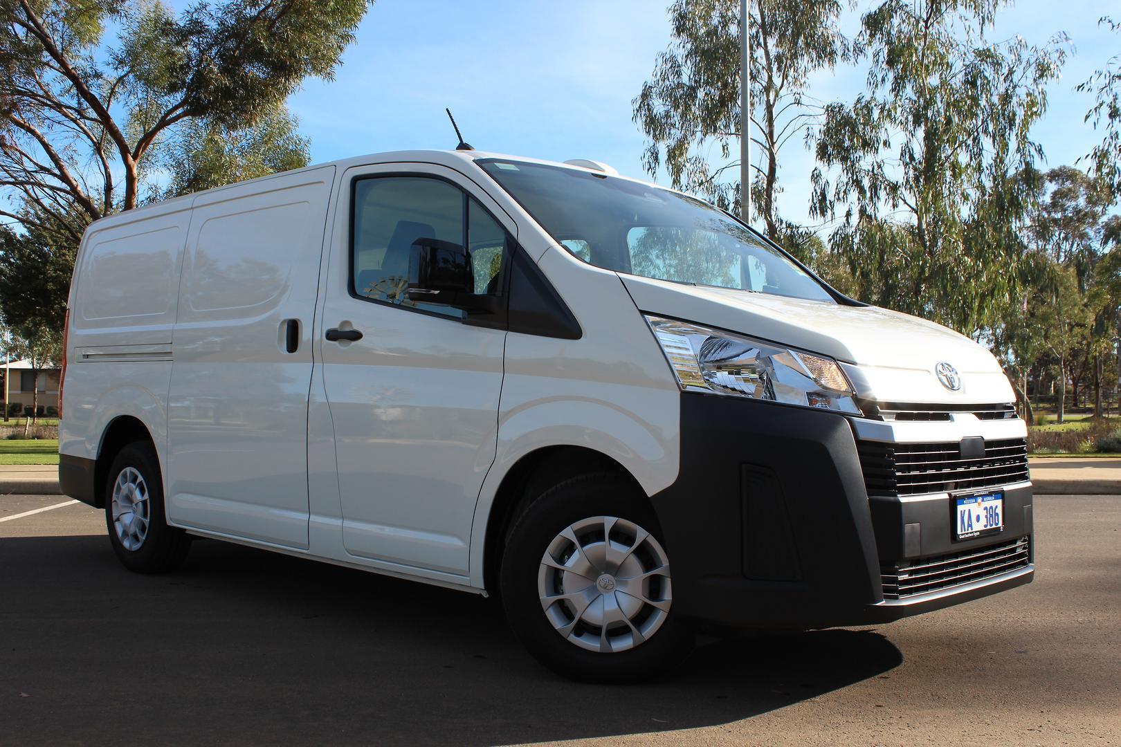 2025 Toyota Hiace LWB in White