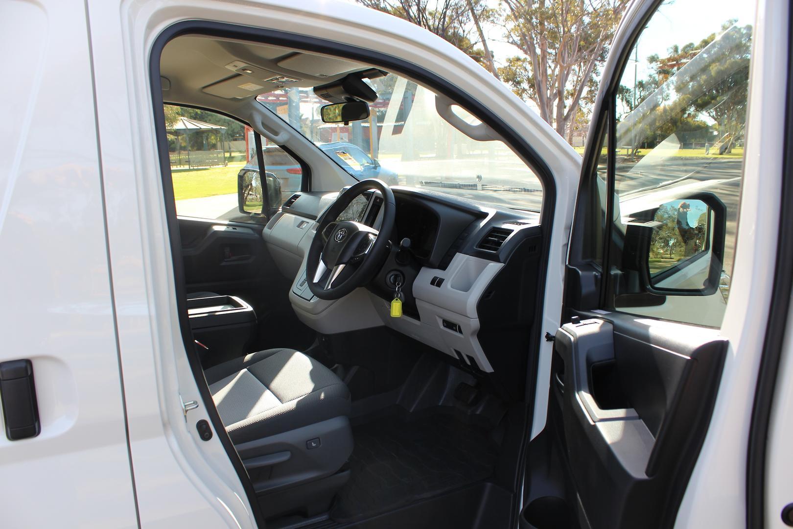 2025 Toyota Hiace LWB in White