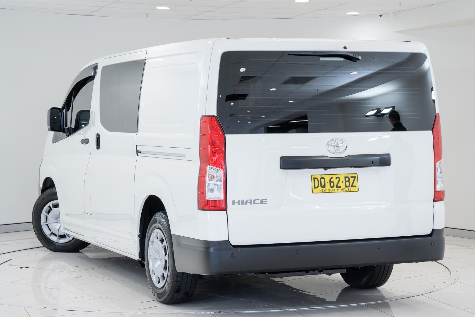 2025 Toyota Hiace LWB in White